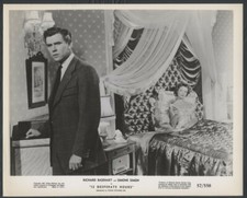 GEORGE BAKER SIMONE SIMON 12 Desperate Hours '57 BEDROOM