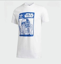 Adidas Originals Star Wars R2-D2 Box Logo T-Shirt / Men's Small / NWT / GJ2113