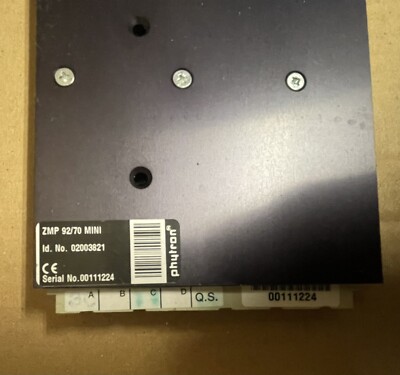 Phytron ZMP 92/70 MINI, Schrittmotortreiber Stepperdriver SN: 02003821, driver