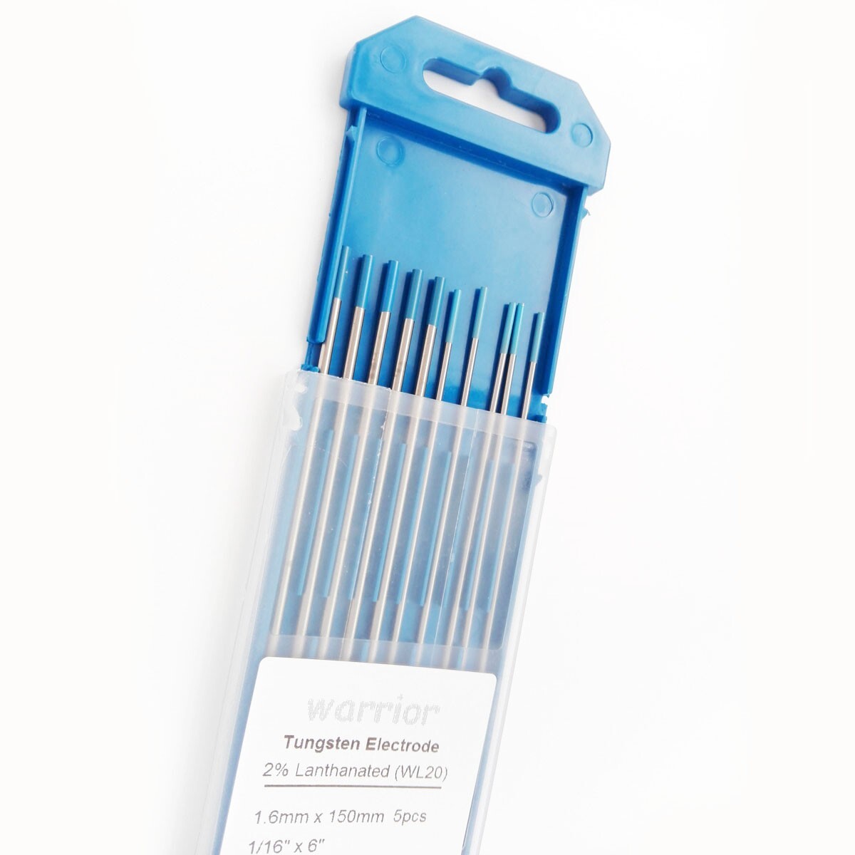 Tungsten Welding Rod 10-Pack TIG Welding S – 2% Lanthanated (Blue, WL20), 1/16" X 7" Tungsten Electrode - Foto 13