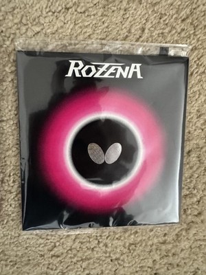 butterfly rozena rubber (one red one black)