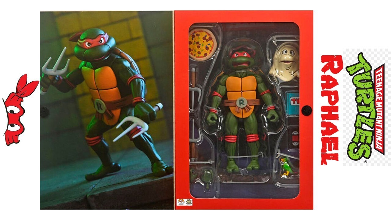 Teenage Mutant Ninja Turtles Comics Ultimate Raphael figure 18cm figure by NECA