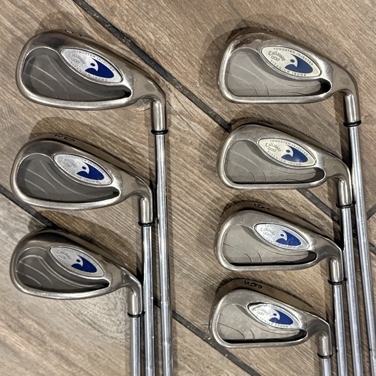 Callaway Titanium Shaft Iron Set Golf Clubs for sale | eBay