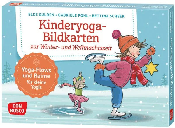 Kinderyoga-Bildkarten zur Winter- und Weihnachtszeit Yoga-Flows und Reime für...
