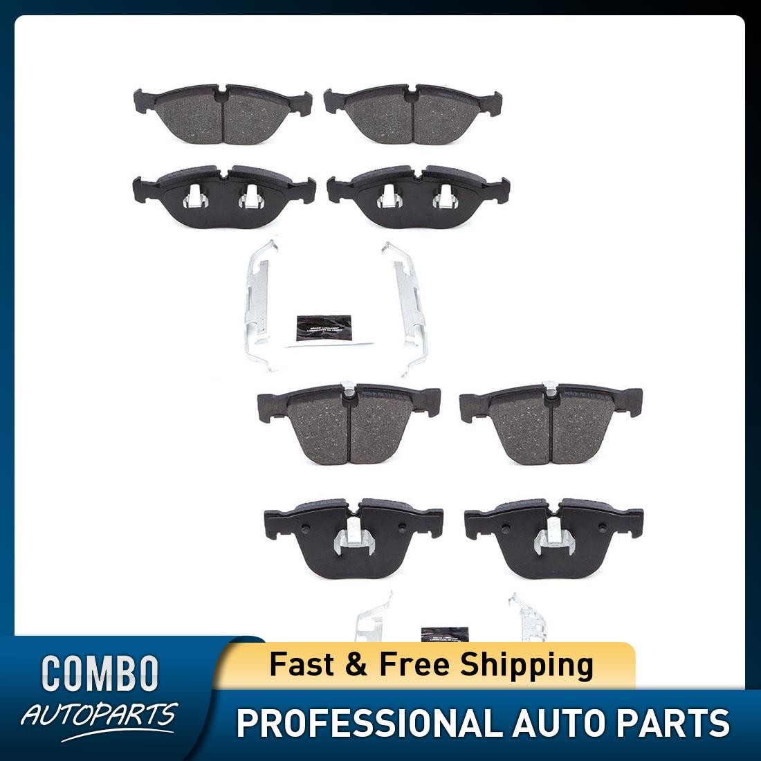 New Front Rear Disc Brake Pad Set for 2000-2005 Bentley Arnage
