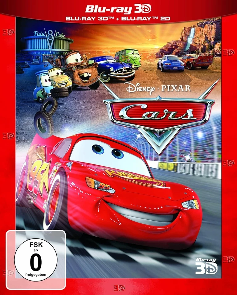 Cars (3D & 2D Blu-ray) NEU OVP - Bild 1 von 1