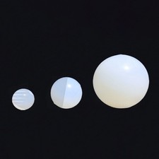 Silikon Gummikugeln Wei&szlig; Rund Massiv Dia 2mm - 70mm Weiche Abdichtung D&auml;mpfung