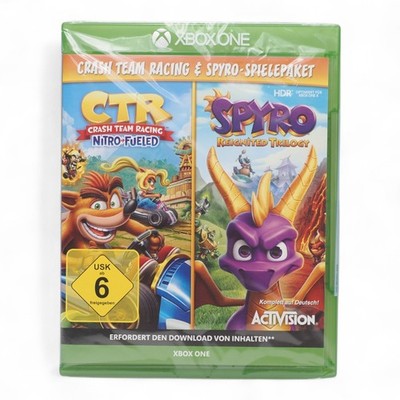 Microsoft Xbox One - CTR Crash Team Racing & Spyro Reignited Trilogy - NEU