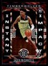 2020-21 Panini Illusions #1 Jaden McDaniels Instant Impact Timberwolves