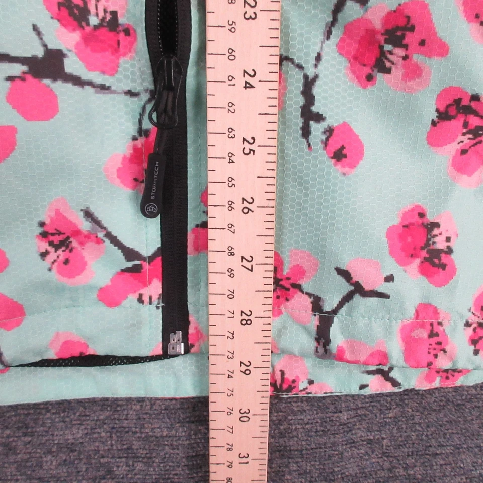 Chaqueta cortavientos Arizona Ice Tea para hombre XL flor de cerezo lluvia informal preppy Foto 4 de 4