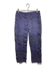 ISSEY MIYAKE MEN Wrinkled easy pants navy ME91FF143