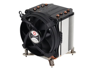 Dynatron - Q6 - Dynatron Q6 Cooling Fan/Heatsink - 1 x Fan(s) - 4 x Heat