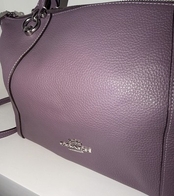 COACHバッグ Coach Kacey Satchel No. G2377-C6229 Amethyst, Or Light Purple. | eBay