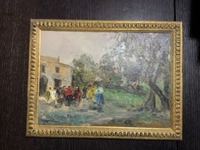 Francesco Di Marino Antico Quadro Su Tela  # 2