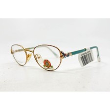 Looney Tunes Eyeglass Frames Women Gold Bugs Bunny Tweety Bird 38-18-125