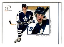 2001-02 Paul Henderson Fleer Legacy - Toronto Maple Leafs