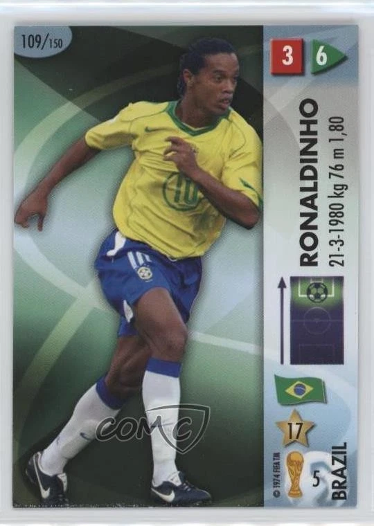 2006 Panini GOAAAL! World Cup Ronaldinho #109 for sale | eBay