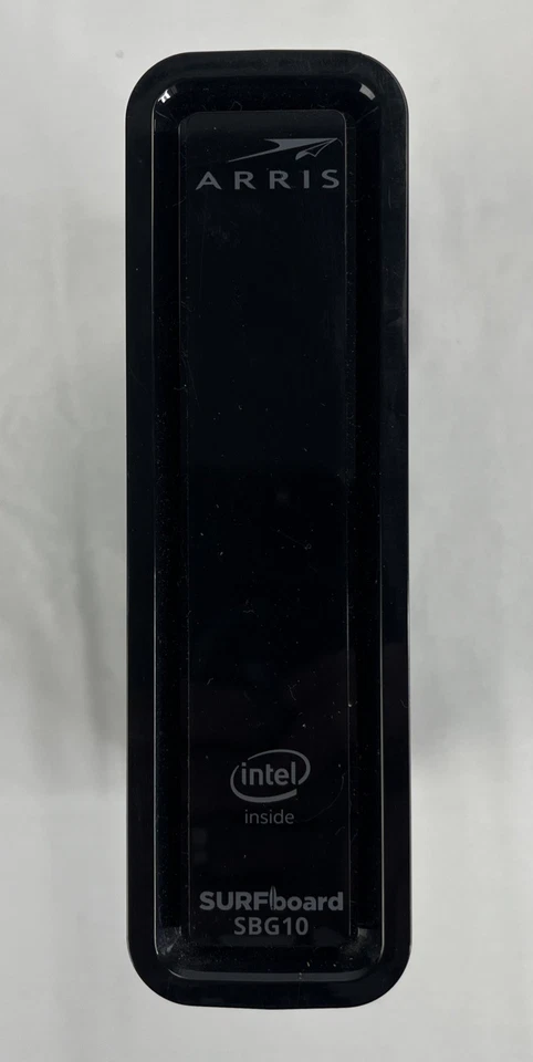 Cable módem ARRIS Surfboard SBG10 Wi-Fi 16x4 DOCSIS 3.0 con fuente de alimentación -Funciona Foto 4 de 4
