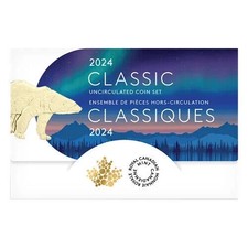2024 Classic Canadian Uncirculated Coin Set in Original RCM Packaging!!