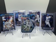 2025 Bowman Draft JoJo Parker Chrome Inserts, Base Refractors Lot Of 5 Blue Jays