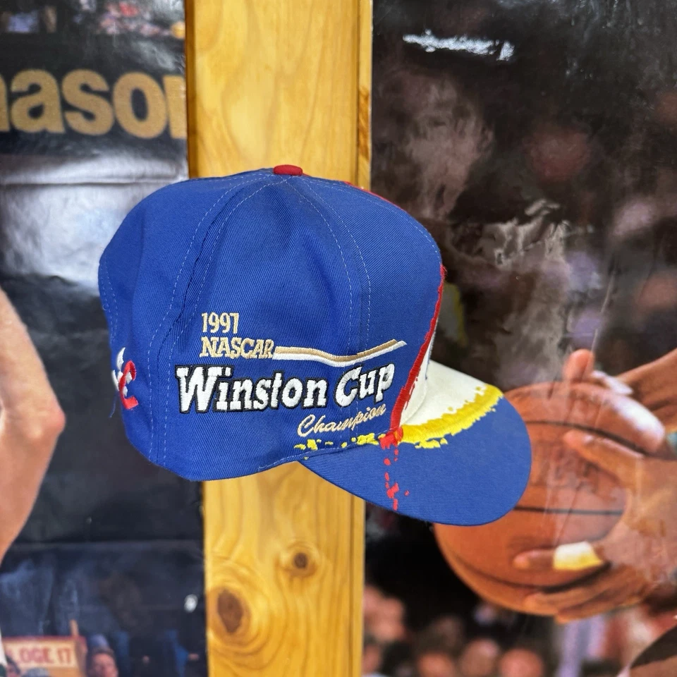 De colección Jeff Gordon Snapback Gorra Años 90 NASCAR Winston Cup Racing Splash Chase Foto 3 de 4