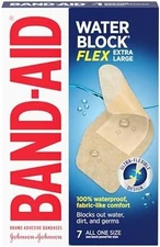 Waterproof Adhesive Bandages for Wound Care
