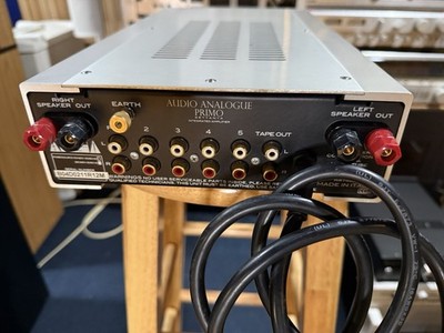 Audio Analogue PRIMO SETTANTA Pre Main Amplifier Silver Good | eBay