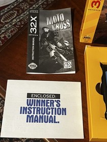 Sega 32X Motocross Moto Cross Championship complete box CIB