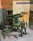 GI JOE ~ 1982 MMS & STRAIGHT ARM HAWK ~ 100% COMPLETE SET WITH CARD,BPs &  CARD