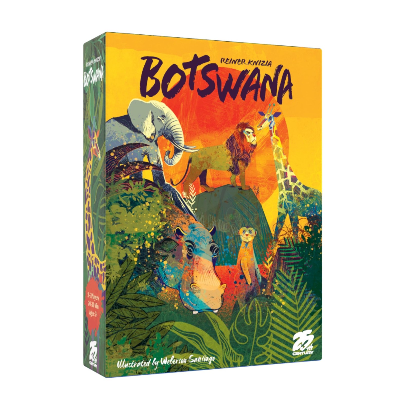 Botswana – Animal Collecting Strategy Card Game by Reiner Knizia Ages 7+ | 2–...