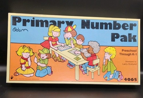 Primary Number Pak Preschool Through K1 Developed By Larry Eklund Vintage 1990