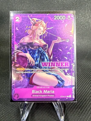 Black Maria [Winner] ST04-011 One Piece Promotion Cards for sale
