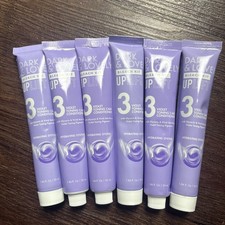 Lot Of 6 Dark And Lovely Uplift Violet Toning Care Conditioner 1.59 Oz.