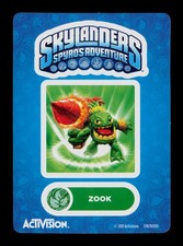 Zook Skylanders Spyros Adventure 2011 Activision Sticker