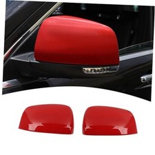 for Durango Sideview Mirror Cover Trim Cap for Jeep Grand Cherokee 2011 Red