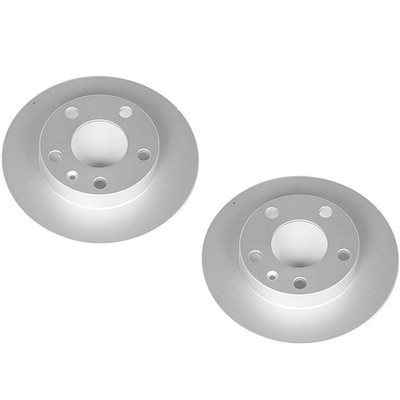 SET-P15EBR655EVC-2 Powerstop Brake Discs 2-Wheel Set Rear for Audi A4 Quattro