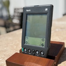 3Com PalmVII PDA Organizer Handheld w/ Stylus  Case, Works as it should