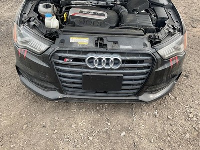 Used Front Grille fits: 2016 Audi S3 Sdn center black Front Grade A