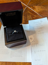 Chisholm Hunter Platinum 950 1.00ct Lab-Grown Round Diamond Solitaire Ring M