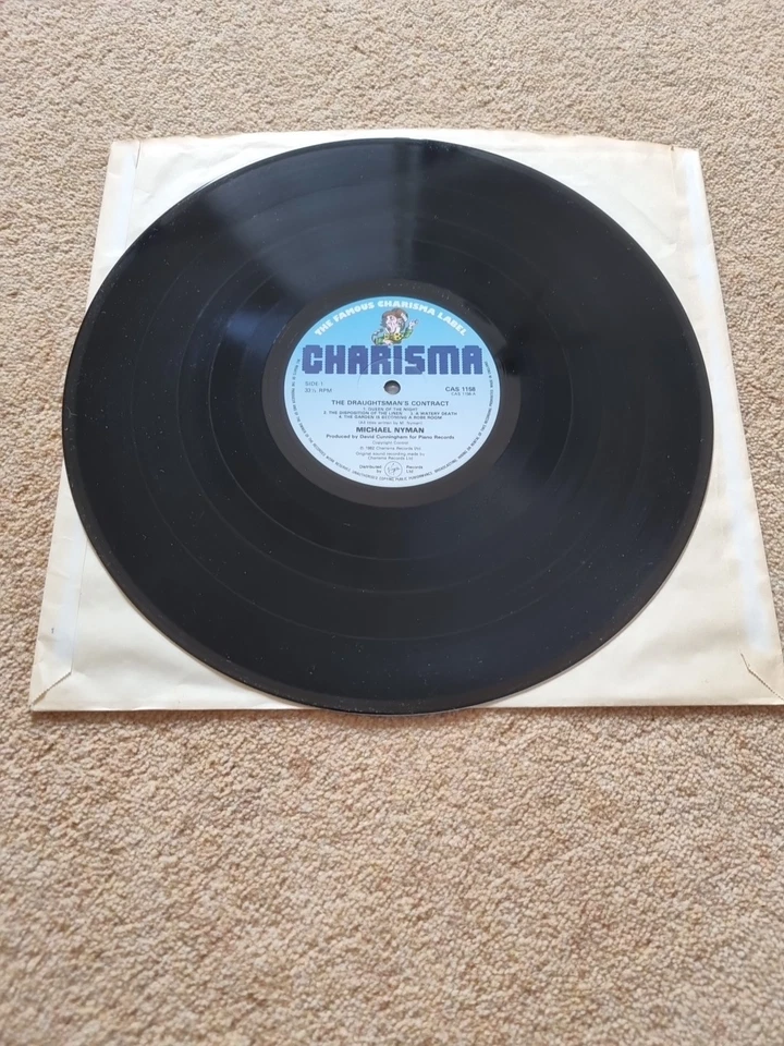 Michael Nyman - The Draughtsman's Contract Vinyl LP Charisma UK 1983 Reissue - Image 3 of 4