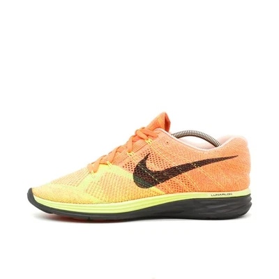 Nike Herren Flyknit Lunar2 Sneaker Orange Lunarlon-Dämpfung Laufschuh EU 45.5 - Bild 1 von 4