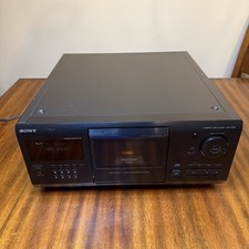 Sony CDP-CX255 Mega Storage 200 CD Disk Player Carousel Tested Working No Remote