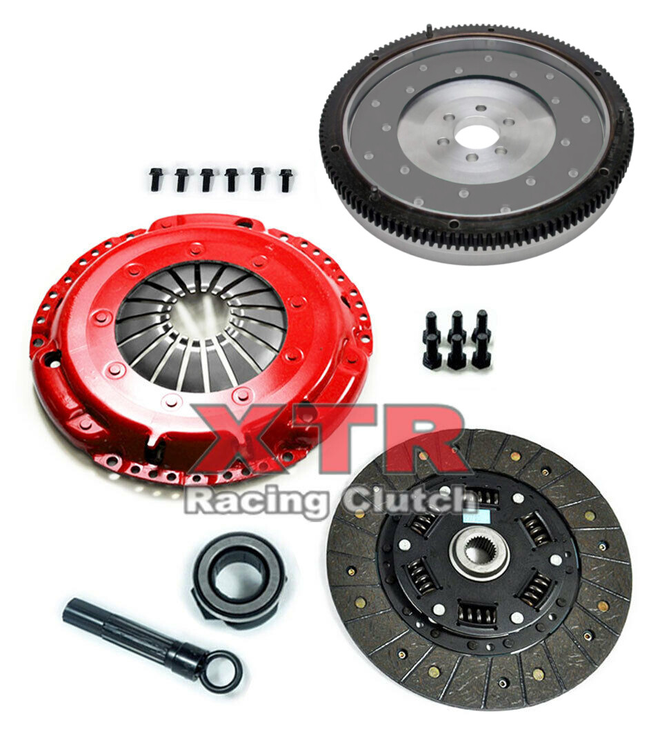 XTR Stage 1 Clutch & Aluminum Flywheel Kit for VW Golf Jetta Beetle 1.8 1.9 TDI