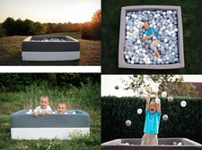 XXL Bällebad Ballpool Kugelbad Bällchenbad Kinder Spielpool Öko Tex Bälle 7cm Ø