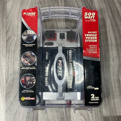 Power on Board MAXX SST Vehicle Power System Power Inverter 500 Watts + USB