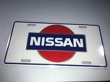 Fits Nissan Embossed Auto License Plate Standard Size 11.75 Wide X 6