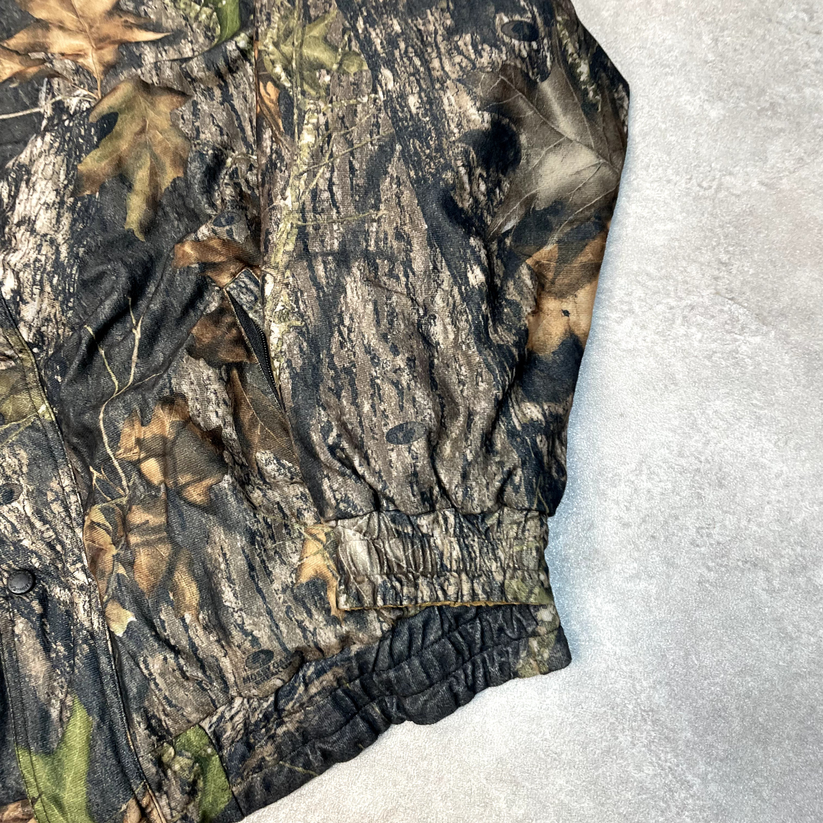 Remington Real Tree Fleece Jacket Mens XL Reversible Camo Hunting Coat, Green image 5