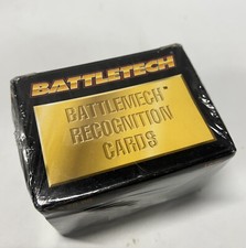 Battletech Battlemech Recognition Card 1993 FASA Mechwarrior Set 1675 SEALED SET
