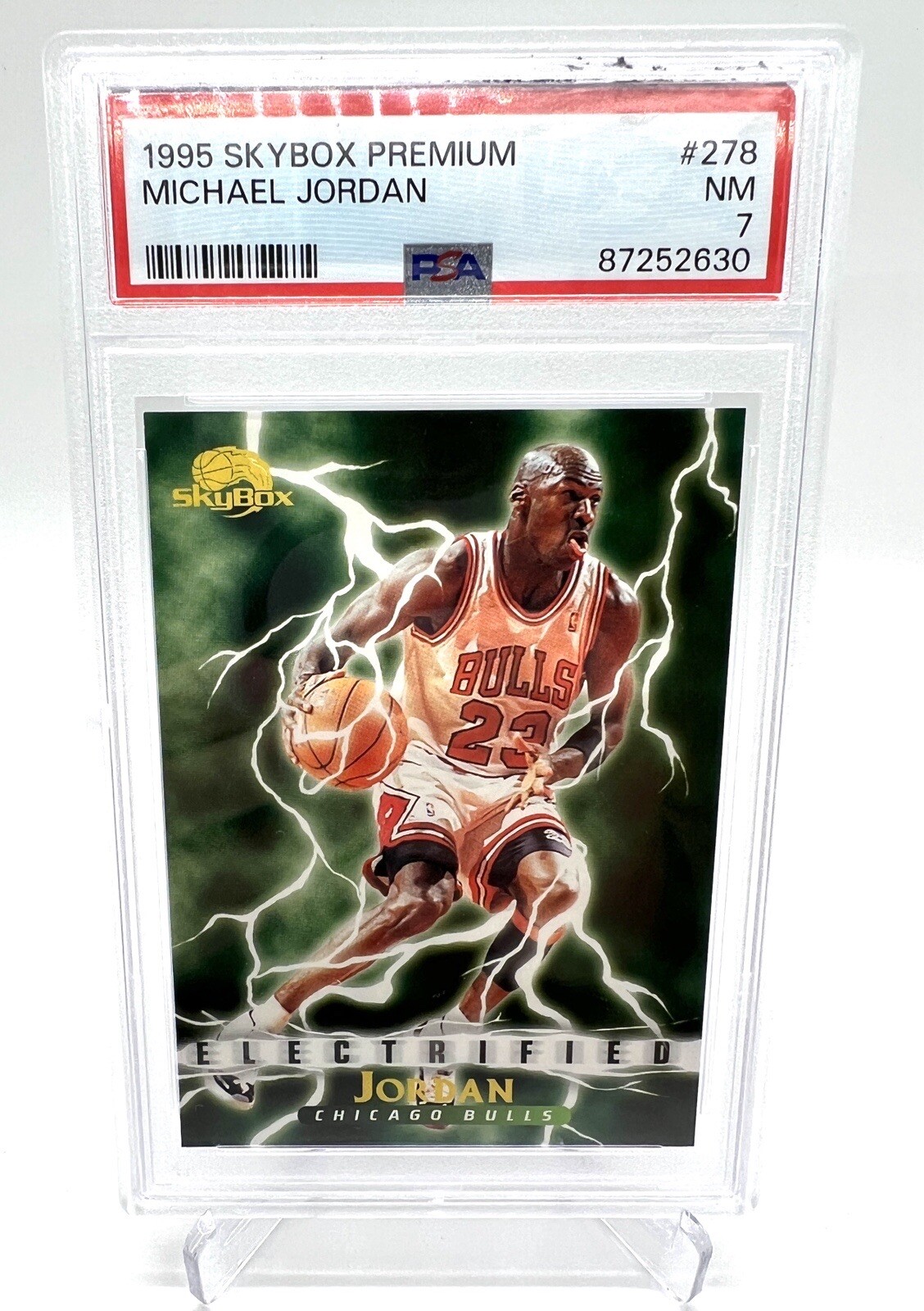 1995-96 Skybox Premium - #278 Michael Jordan PSA 7 🔥 The Goat!