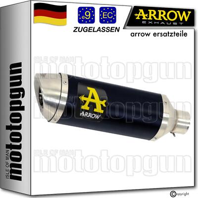 ARROW AUSPUFF ZUGELASSEN THUNDER ALUMINIUM SCHWARZ HONDA CBR 650 R 2023 23